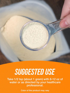 Poudre de Chitosan BulkSupplements utilisée dans un smoothie