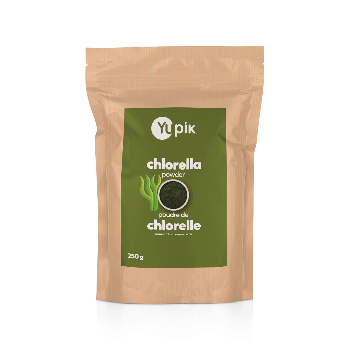 Poudre de Chlorelle Yupik 318 g vue de face