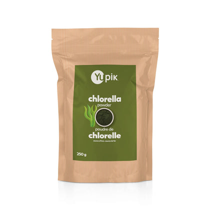 Poudre de Chlorelle Yupik 318 g vue de face