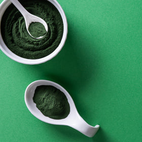 Poudre de Chlorelle Yupik en smoothie