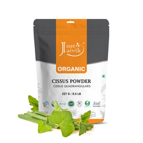 Poudre de Cissus Quadrangularis Just Jaivik 240g vue de face