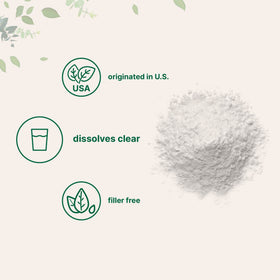Poudre de citrate de potassium Micro Ingredients sur une cuillère