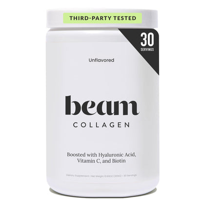 Poudre de collagène BEAM 372g avec acide hyaluronique