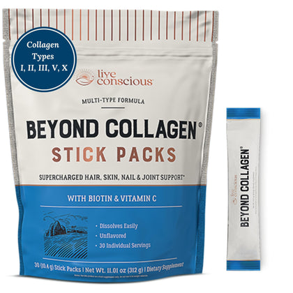 Poudre de collagène Beyond Live Conscious sachets individuels