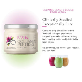 Poudre de collagène bioactif BESHA INC avec des fruits