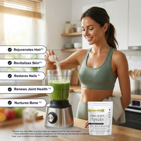 Poudre de collagène bioactif The Intelligent Health 349g en emballage