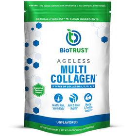 Poudre de collagène BioTrust Multi Collagen Peptides vue avant