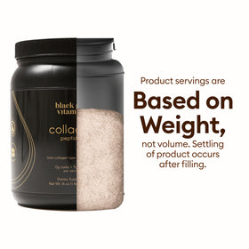 Poudre de collagène Black Girl Vitamins 680g avec cuillère