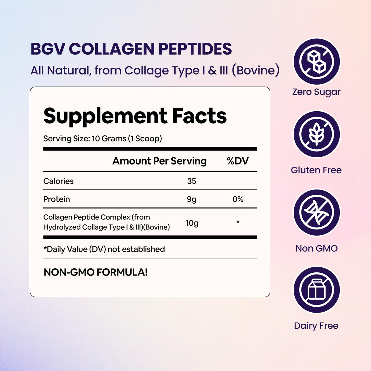 Poudre de collagène Black Girl Vitamins dans un smoothie