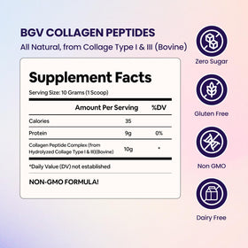 Poudre de collagène Black Girl Vitamins dans un smoothie