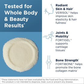 Poudre de Collagène Complet Designs for Health 180g échantillon de la poudre