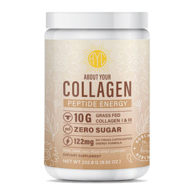 Poudre de collagène énergétique ABOUT YOUR COLLAGEN vue de face