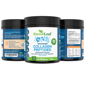 Poudre de collagène ForestLeaf 576g dans son emballage