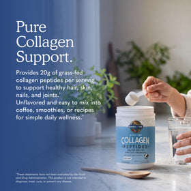 Poudre de collagène Garden of Life 720g avec cuillère de mesure