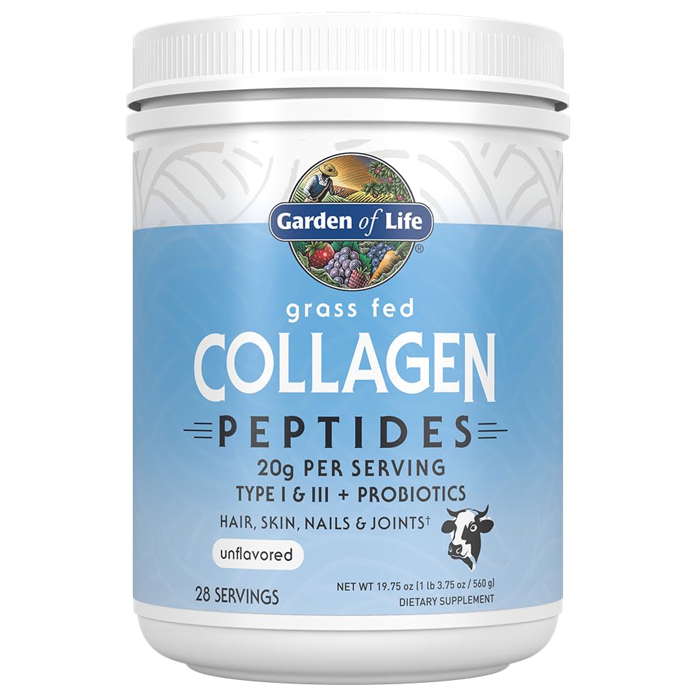 Poudre de collagène Garden of Life 720g vue de face