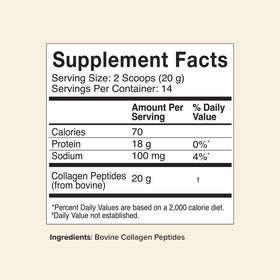 Poudre de collagène Great Lakes ajoutée dans un smoothie