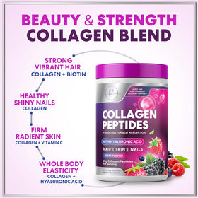 Poudre de collagène Hello Lovely! mélangée dans un smoothie