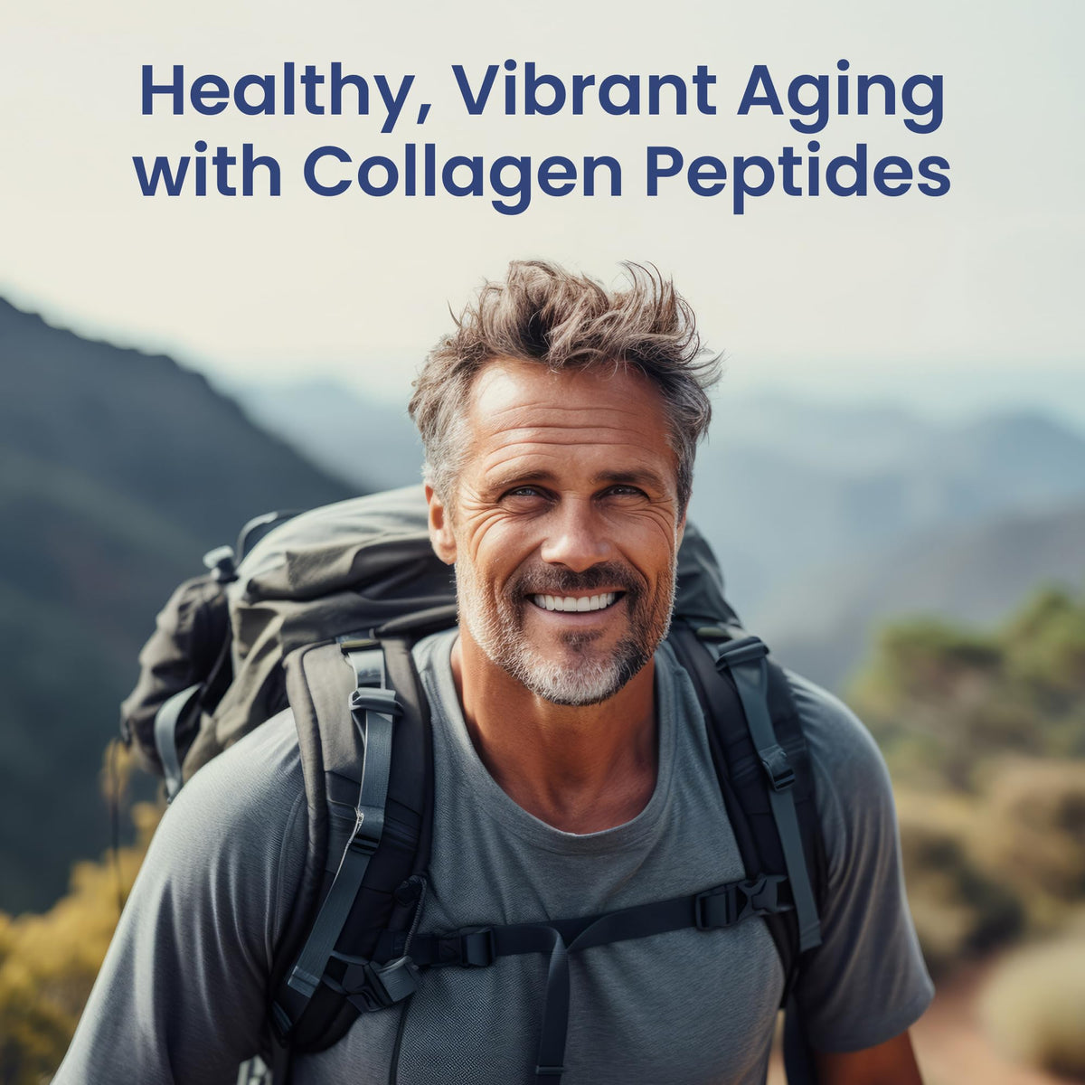 Poudre de Collagène Hydrolysé 1MD Nutrition avec fruits