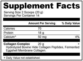 Poudre de collagène hydrolysé Ancient Nutrition 358g avec cuillère