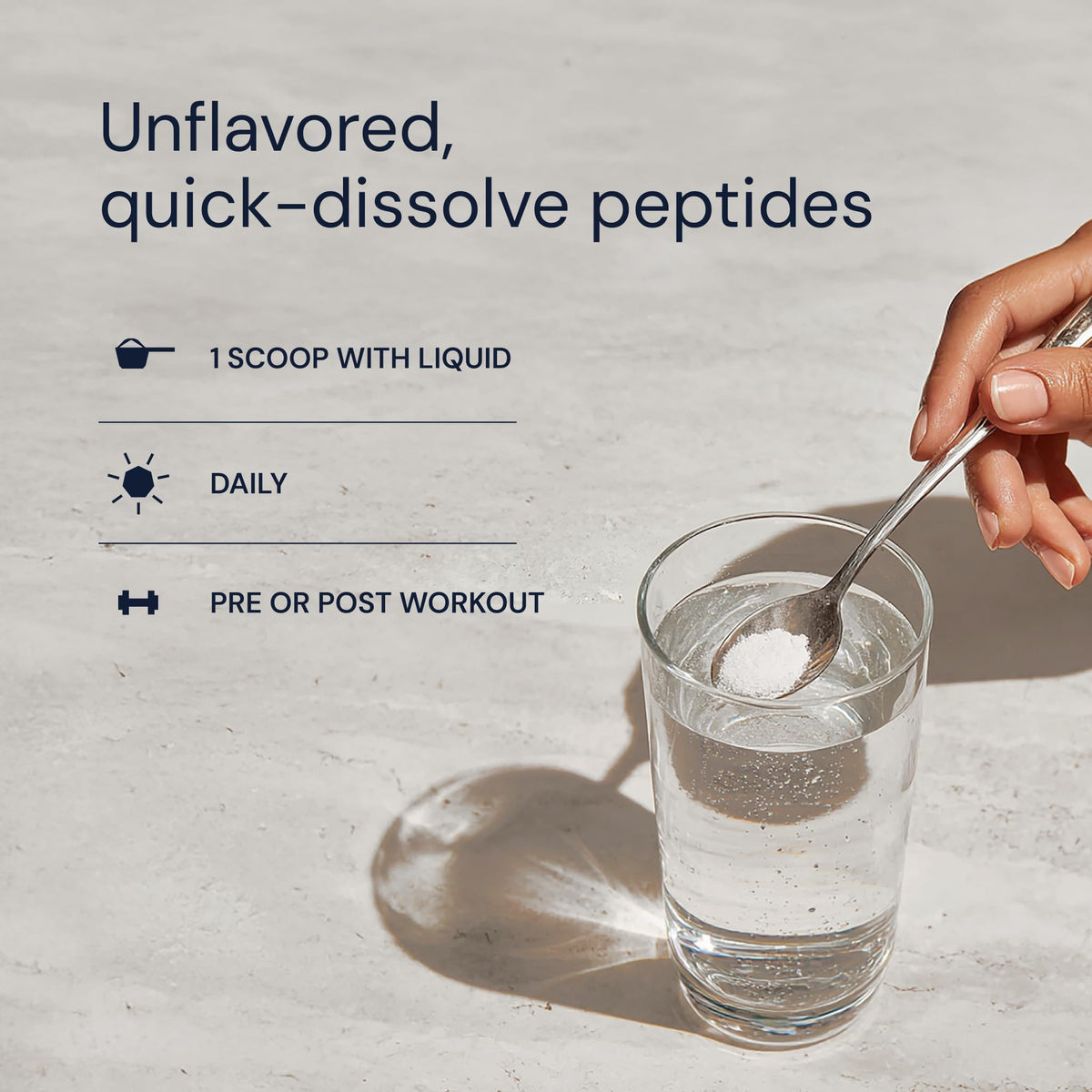 Poudre de Collagène Hydrolysé Blueprint 700g dans une cuisine