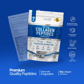 Poudre de Collagène Hydrolysé Bovin 2Kg avec une cuillère pour dosage
