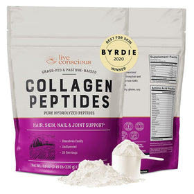 Poudre de collagène hydrolysé Live Conscious 240g vue de face