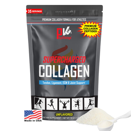 Poudre de collagène hydrolysé PhysiVantage 481 g vue de face