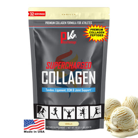 Poudre de collagène hydrolysé PhysiVantage 481g saveur vanille vue avant