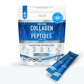 Poudre de collagène hydrolysé The Intelligent Health 390g vue de face