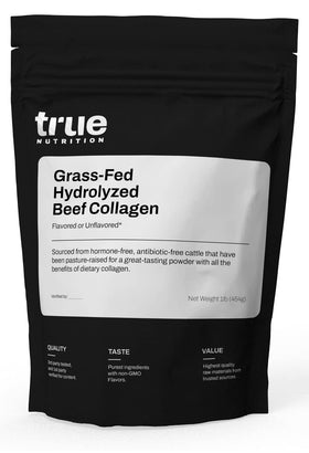 Poudre de collagène hydrolysé True Nutrition 472g vue de face