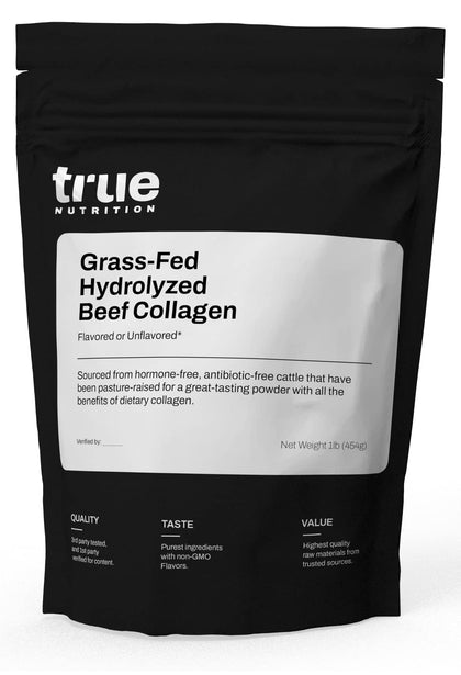 Poudre de collagène hydrolysé True Nutrition 472g vue de face