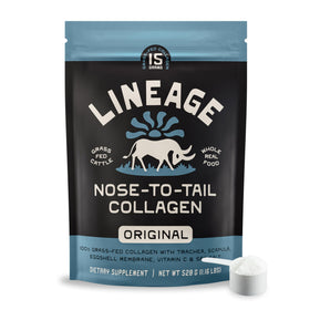 Poudre de collagène Lineage Provisions 549g vue de face