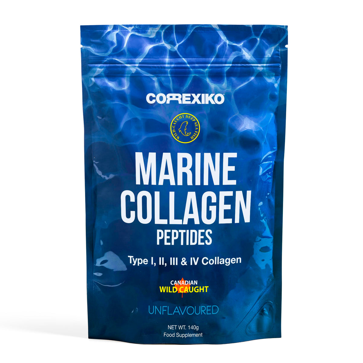 Poudre de collagène marin CORREXIKO 150g vue de face
