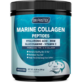 Poudre de collagène marin DRFOSTER vue de face avec emballage