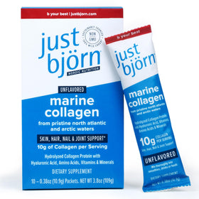 Poudre de collagène marin just björn en sachets de 10 unités