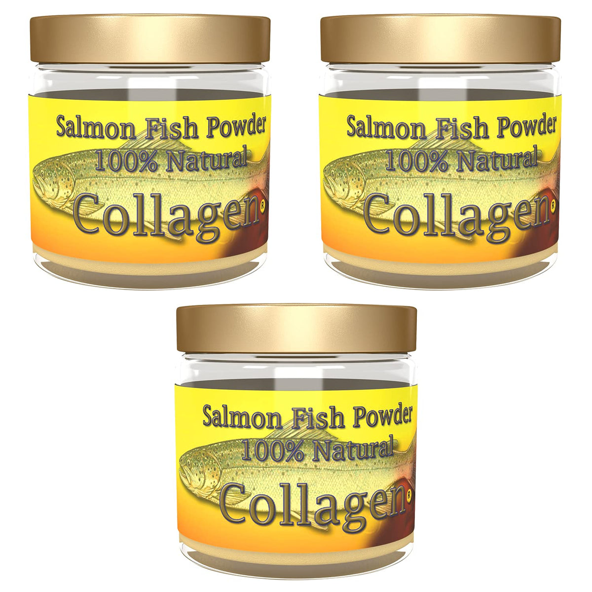 Poudre de collagène marin Salcoll 174g vue avant
