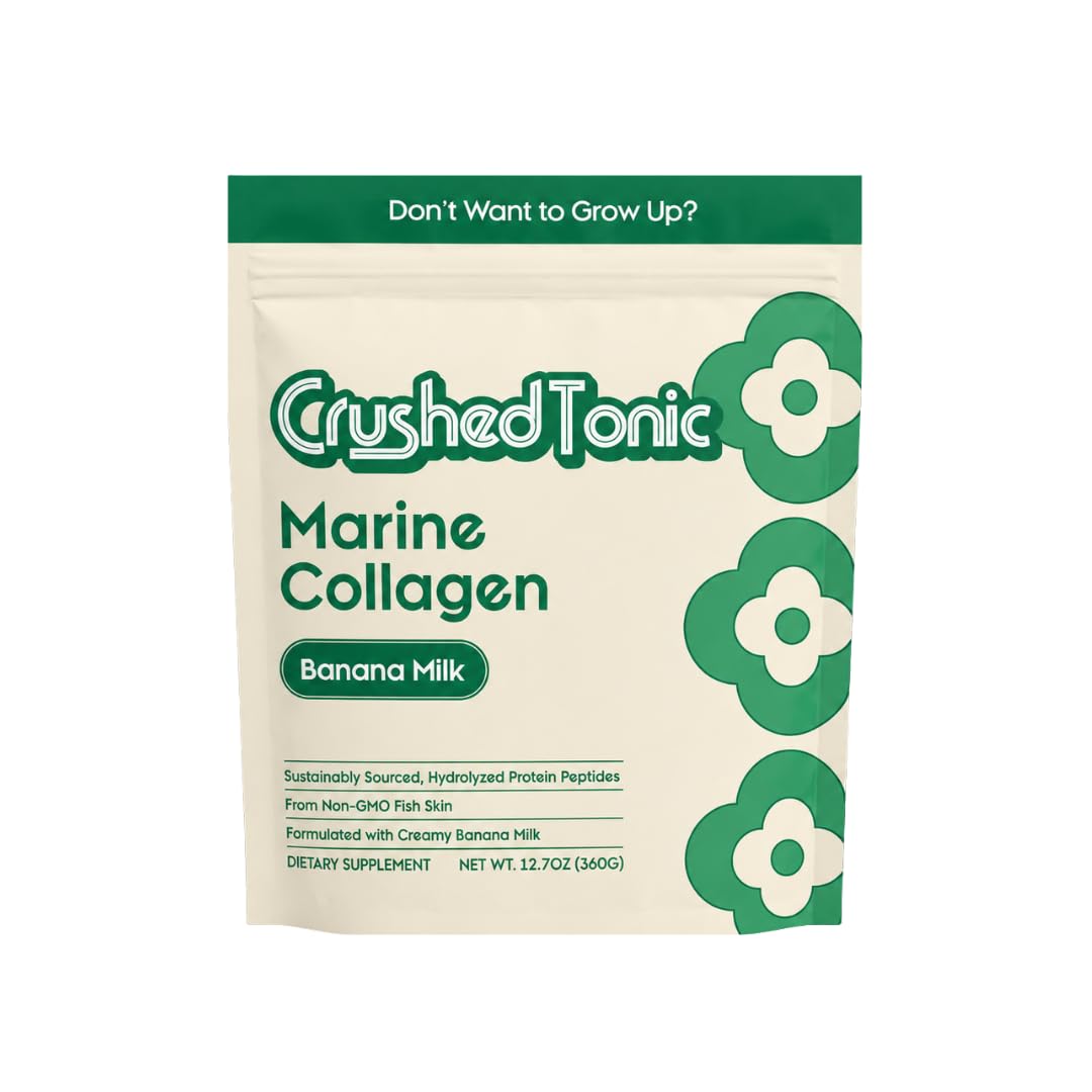 Poudre de collagène marine Crushed Tonic au goût banane 150g
