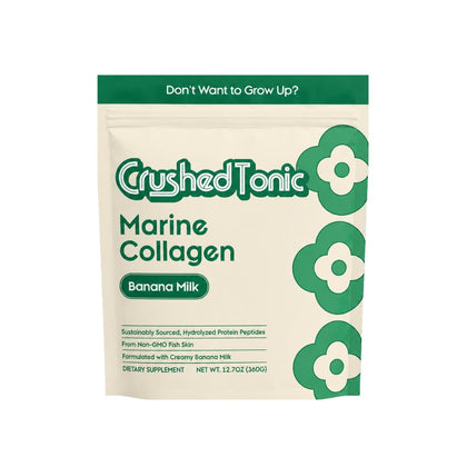 Poudre de collagène marine Crushed Tonic au goût banane 150g