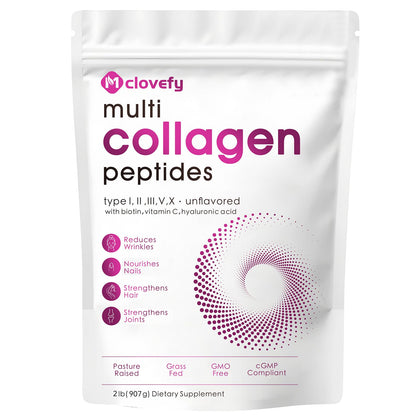 Poudre de collagène Mclovefy 930g vue de face