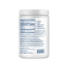Poudre de collagène NativePath dans un verre de smoothie