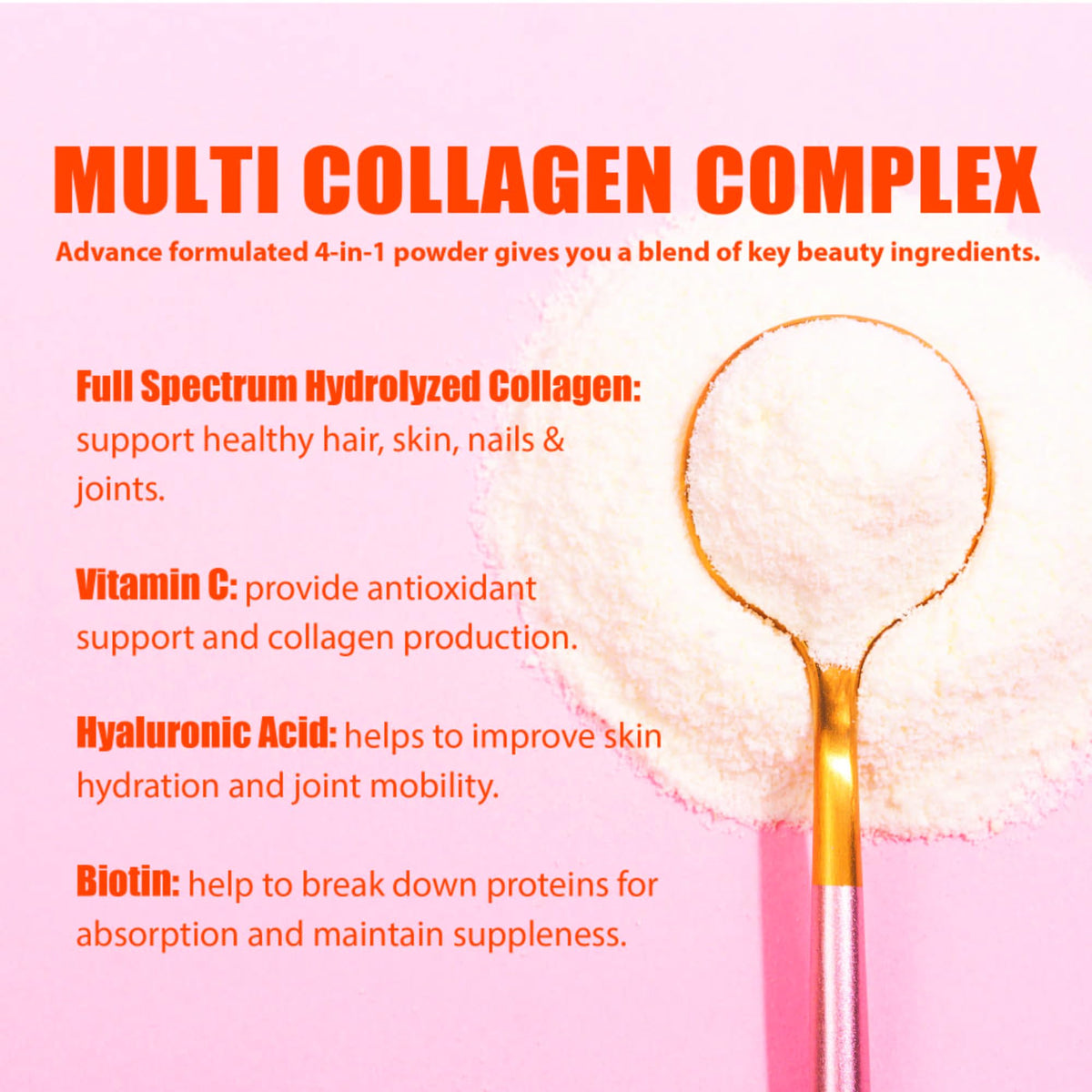 Poudre de collagène Nature4U 10g dans un smoothie