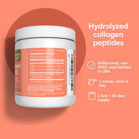 Poudre de collagène Naturenetics 200g avec cuillère doseuse