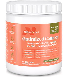 Poudre de collagène Naturenetics 200g vue de face