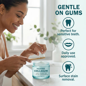 Poudre de collagène Nukupuns 259g avec brosse à dents