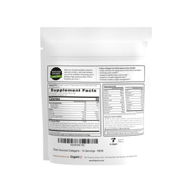 Poudre de collagène Organixx dans une recette de smoothie