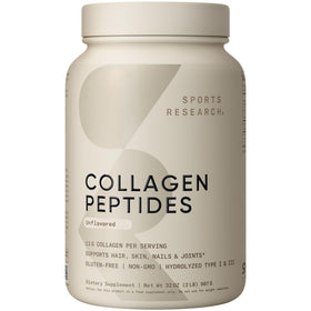 Poudre de collagène Sports Research 1070g vue de face