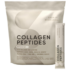 Poudre de collagène Sports Research 410g sachets individuels