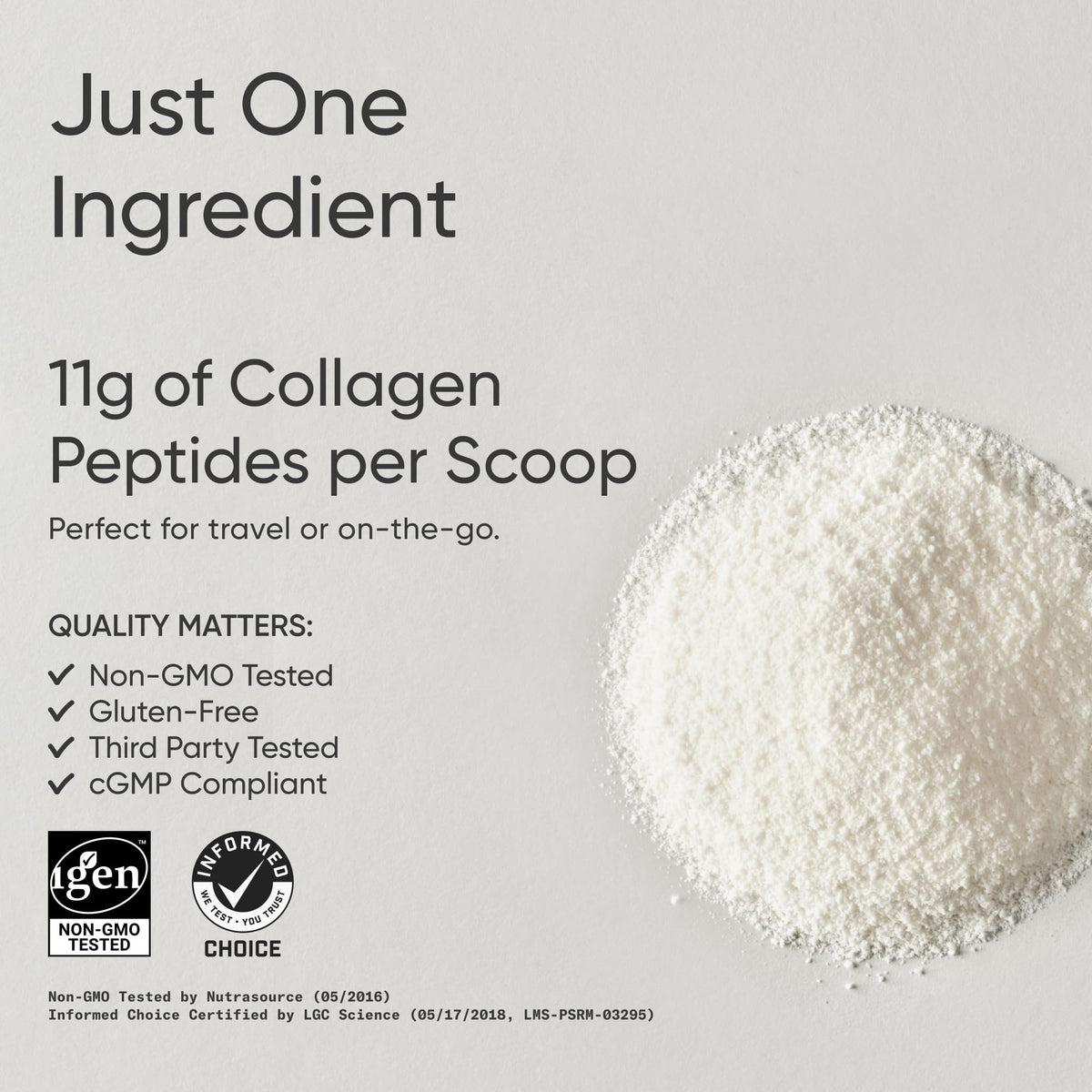 Poudre de collagène Sports Research mélangée dans un smoothie