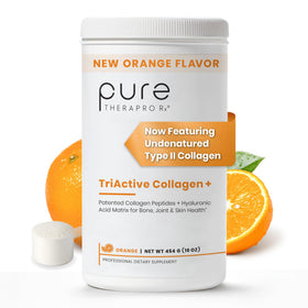 Poudre de collagène TriActive Pure Therapro Rx 549g vue de face