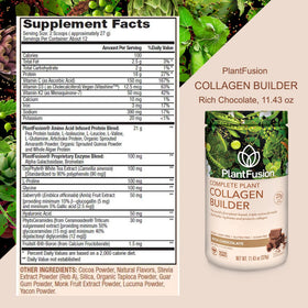 Poudre de collagène végétal PlantFusion chocolat en mode lifestyle